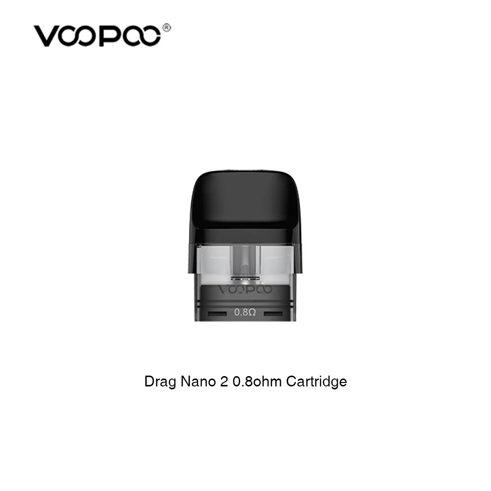 الأصلي VOOPOO سحب نانو 2 استبدال خرطوشة جراب (3 قطعة/الحزمة) لسحب نانو 2 عدة 0.8ohm 1.2ohm السجائر الإلكترونية Vape