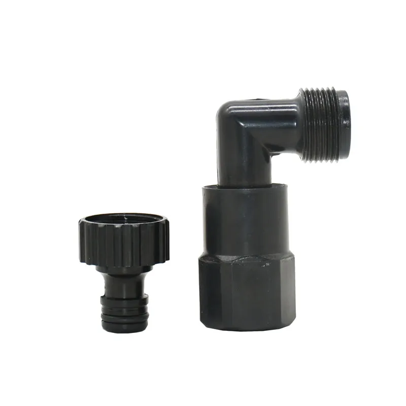 

3/4 Female To 3/4 Male Elbow Connector Garden Water Intake Valve Accessories With Nipple Connector Thread Adapter 1Pcs