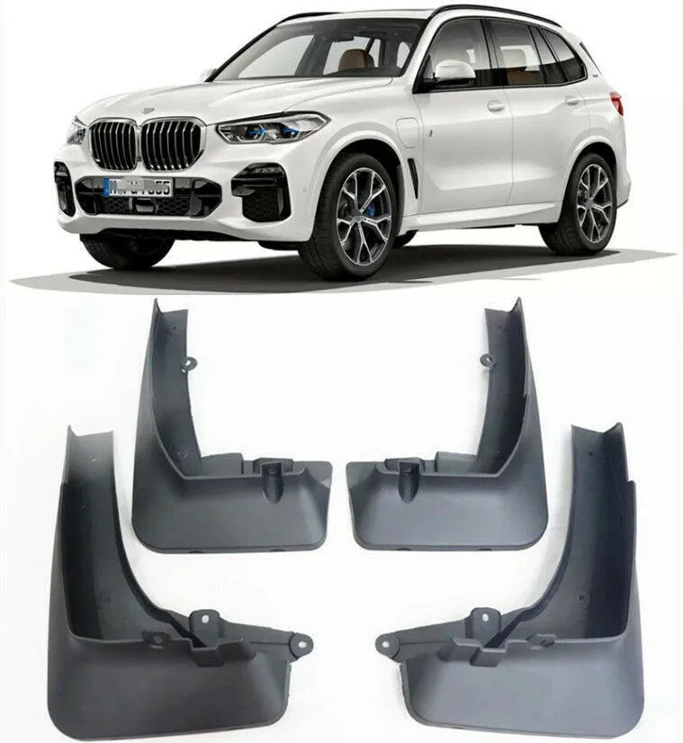 

4pcs/set Car Mudguards Mud flaps For 2019-2020 BMW X5 M G05 Without Pedal mudflaps Splash Guards Fender Flares Genuine Mud flap