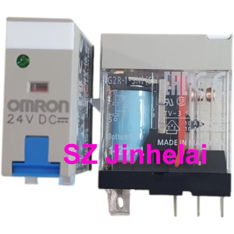 10pcs Omron G2R-1-SNI DC24(S)  Authentic Original Micro power relay G2R-1-SNI(S) 24VDC