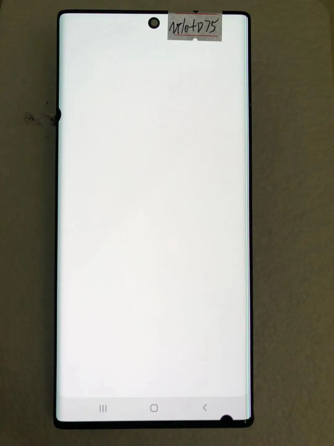 Super AMOLED LCD Screen with Frame, Applicable for Samsung Note10 Plus, Good Touch Function, a Many Small Bones