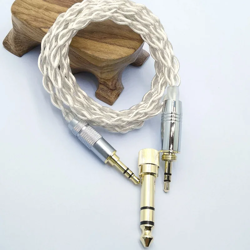 Кабель для колонок B4 со штекером 3,5, аудиокабель 3,5 мм, провод Aux для телефона, автомобильный аудиокабель для наушников, аудиокабель для усилителя DAP DA