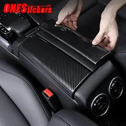 For Mercedes Benz A B CLA GLB GLA Class W177 V177 W247 C118 W118 X247 H247 2020 2021+ Car Central Armrest Box Panel Trim Cover