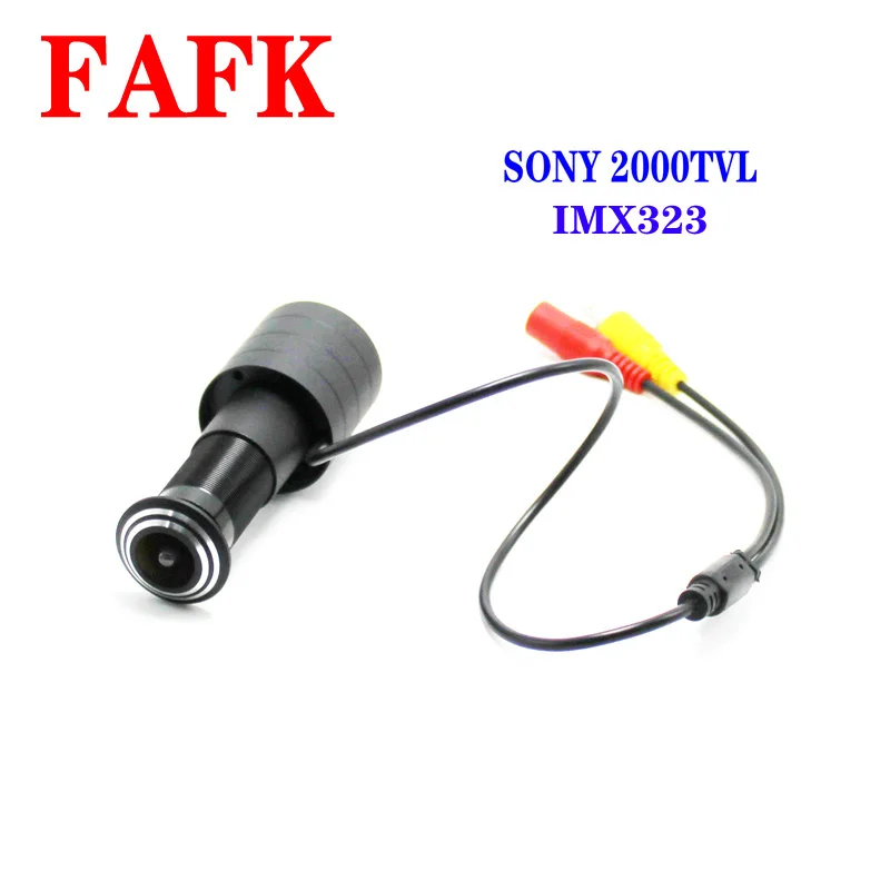 

2000TVLCCTV Mini Analog Door Eye Surveillance Camera Concealed Peephole Security Surveillance Camera