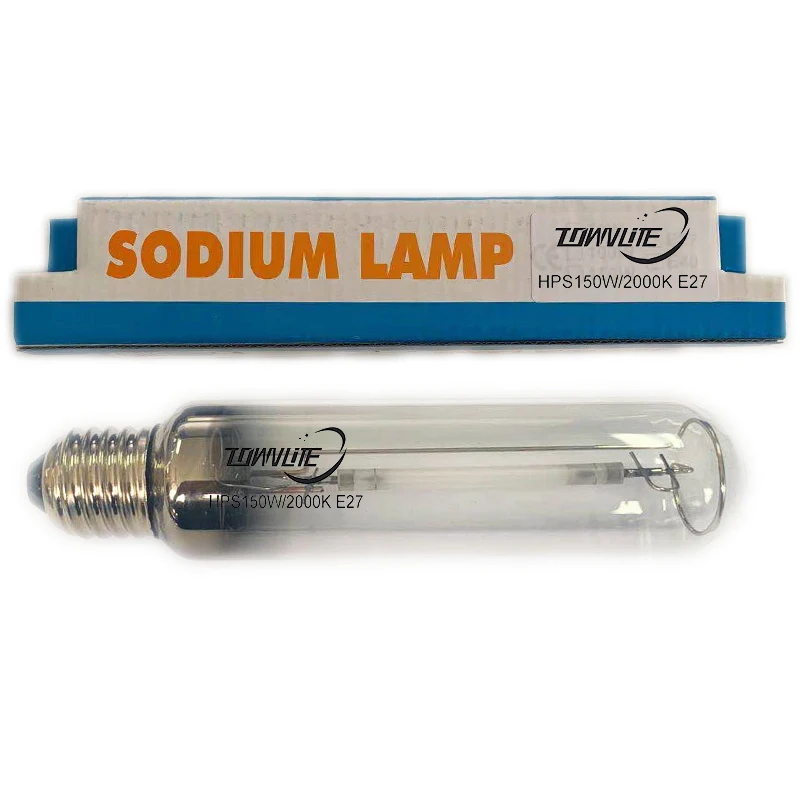 

Free shipping High pressure sodium lamp with single end straight tube HPS150W E27