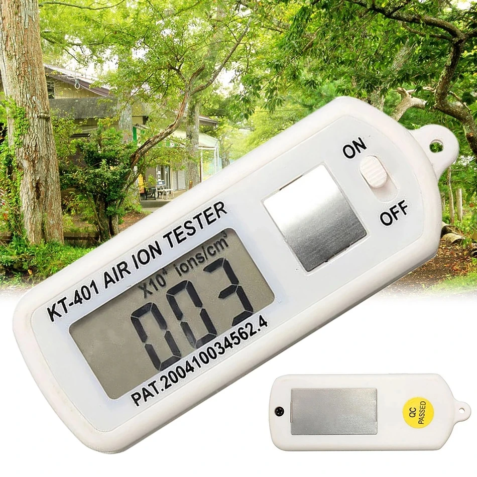 Imagem -05 - Aero Anion Tester Medidor de Íons Aeroanion Detecto Detector de Concentração de Íons Negativos de Oxigênio Anion Auto Purificador de ar Kt401