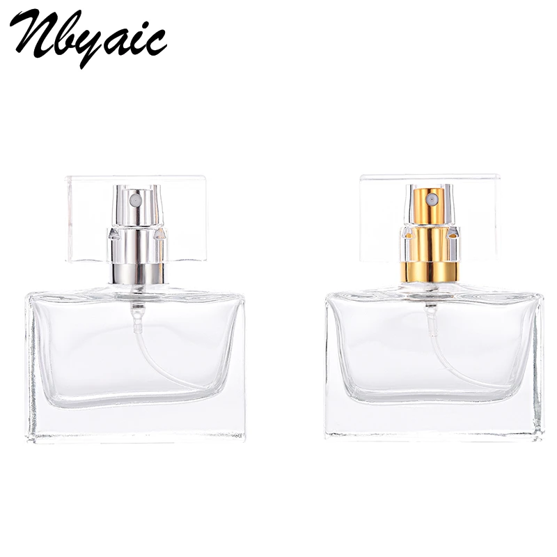 

Nbyaic50pcs perfume dispensing bottle 30ML spray bottle spray removable perfume bottle high-grade transparent glass empty bottle