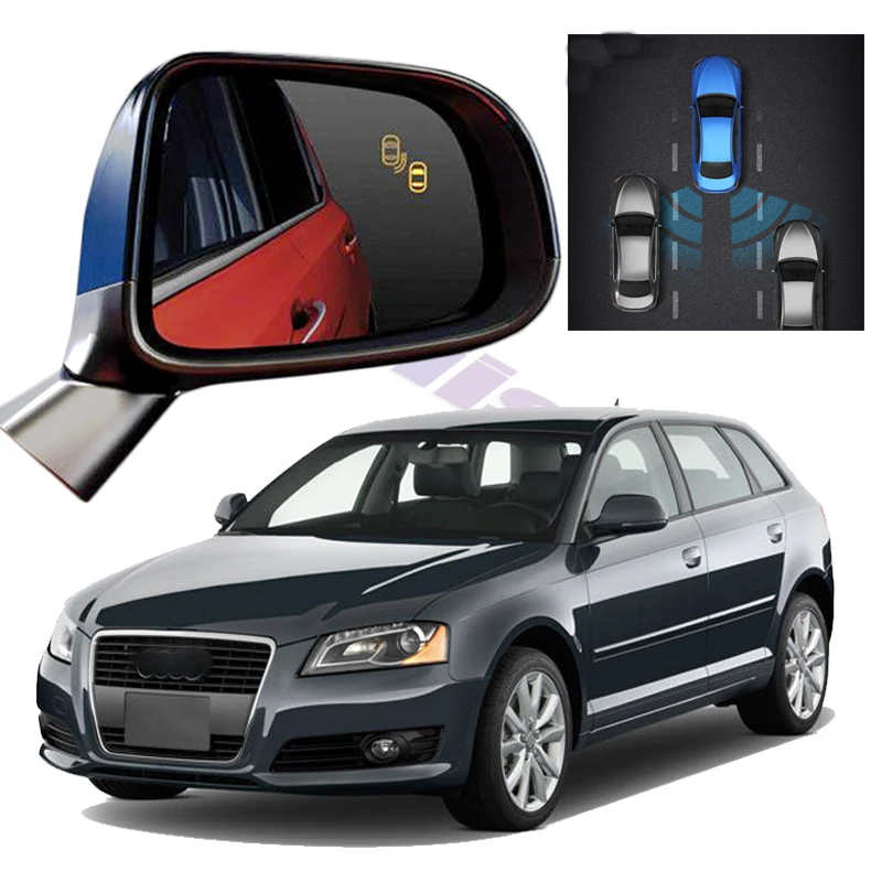 

For Audi A3 8P 2012 Car BSM BSD BSA Radar Warning Safety Driving Alert Mirror Detection Sensor