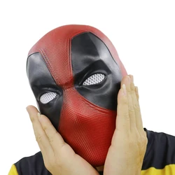 Masque de Cosplay du Film Deadpool, Casque Complet en Latex, Costume de ixd'Halloween, Accessoires