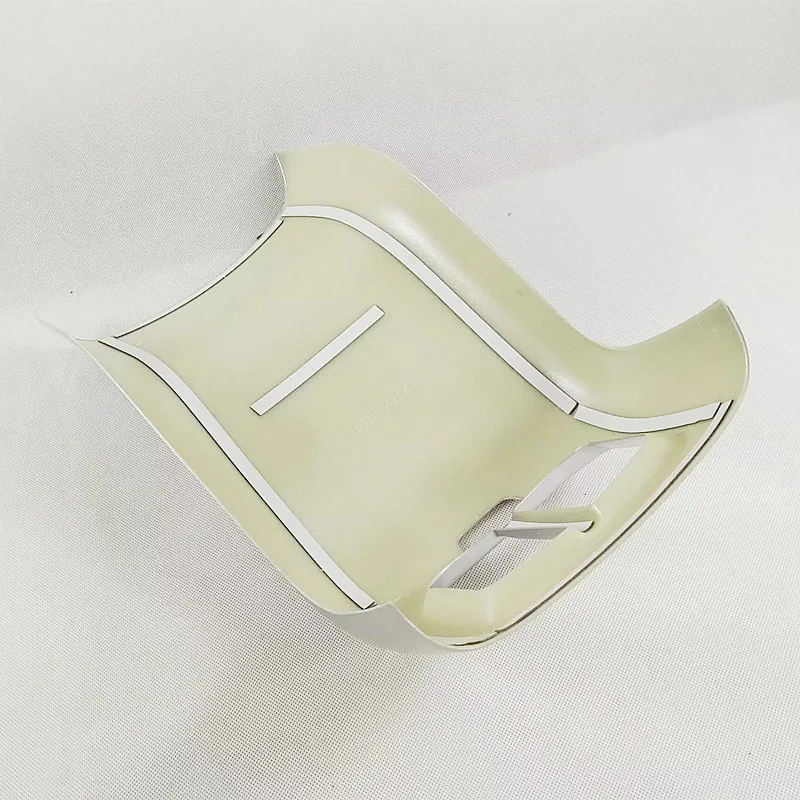 ABS Chrome For Jeep Cherokee KL 2014 2015-2018 Car Armrests Rear Air Condition outlet Vent guard kicking frame Panel Cover Trim