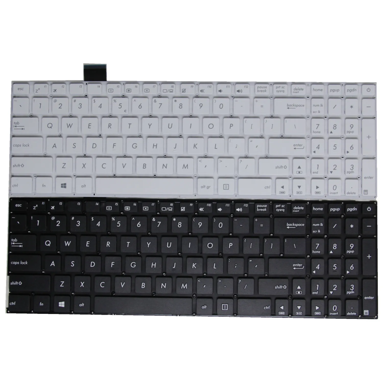 100%New US Original Keyboard For ASUS X542 K542 A542 V587 V587U FL8000U FL8000 A580U F580U X580 English  Laptop Keyboard