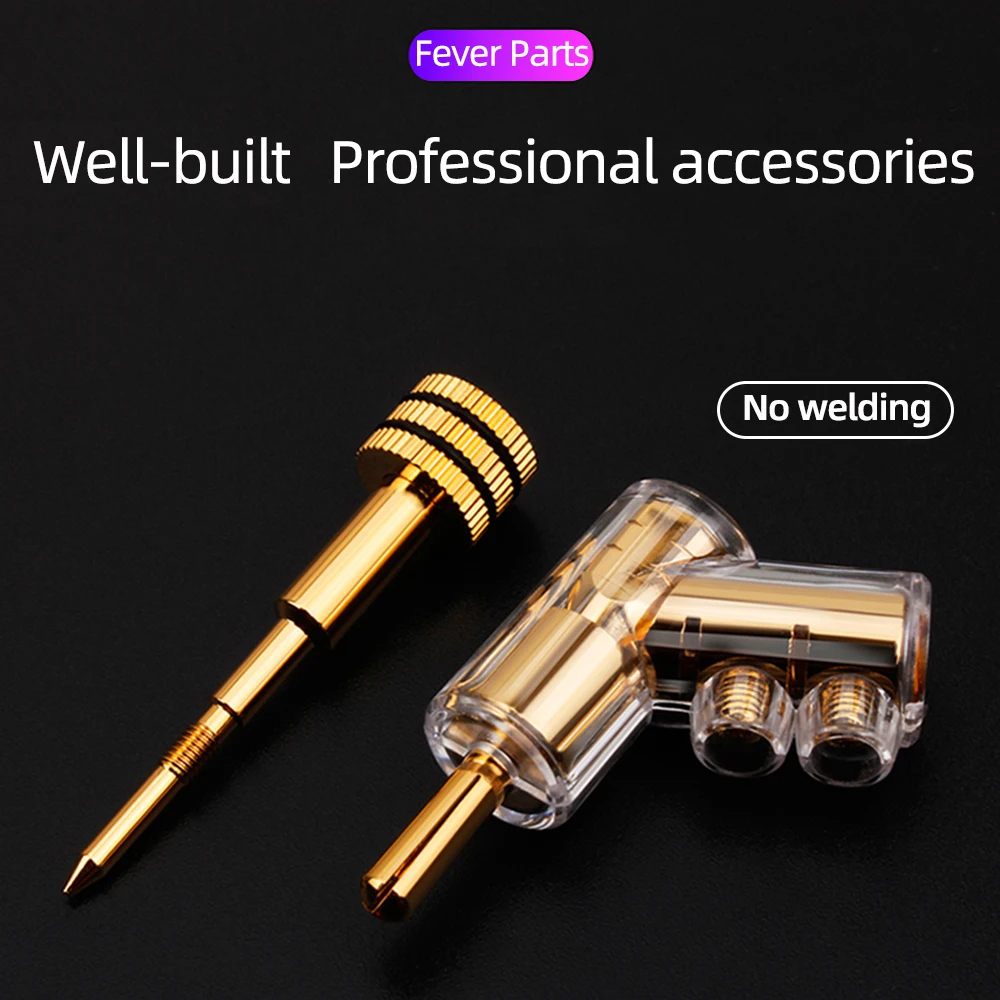 الصوت الموز التوصيل HIFI ذكر الموز التوصيل مطلية بالذهب قابل للقفل بندقية التوصيل المتكلم سلك الموز التوصيل الموز موصل