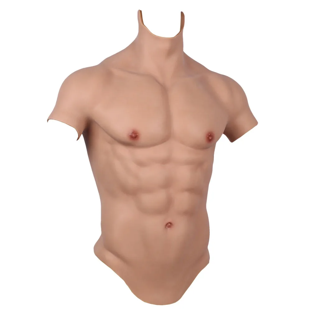 Silicone Fake Muscle Crossdresser Realistic Macho Muscle Suit Simulation Muscles Cosplay Realistic Artificial Muscle Man