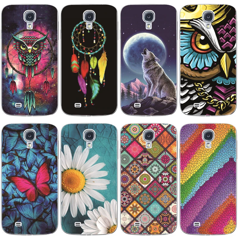 silicon Soft Case For Samsung Galaxy S4 i9500 Case TPU Cover For Samsung S4 Phone shell Funda Hoesje Protective For S 4