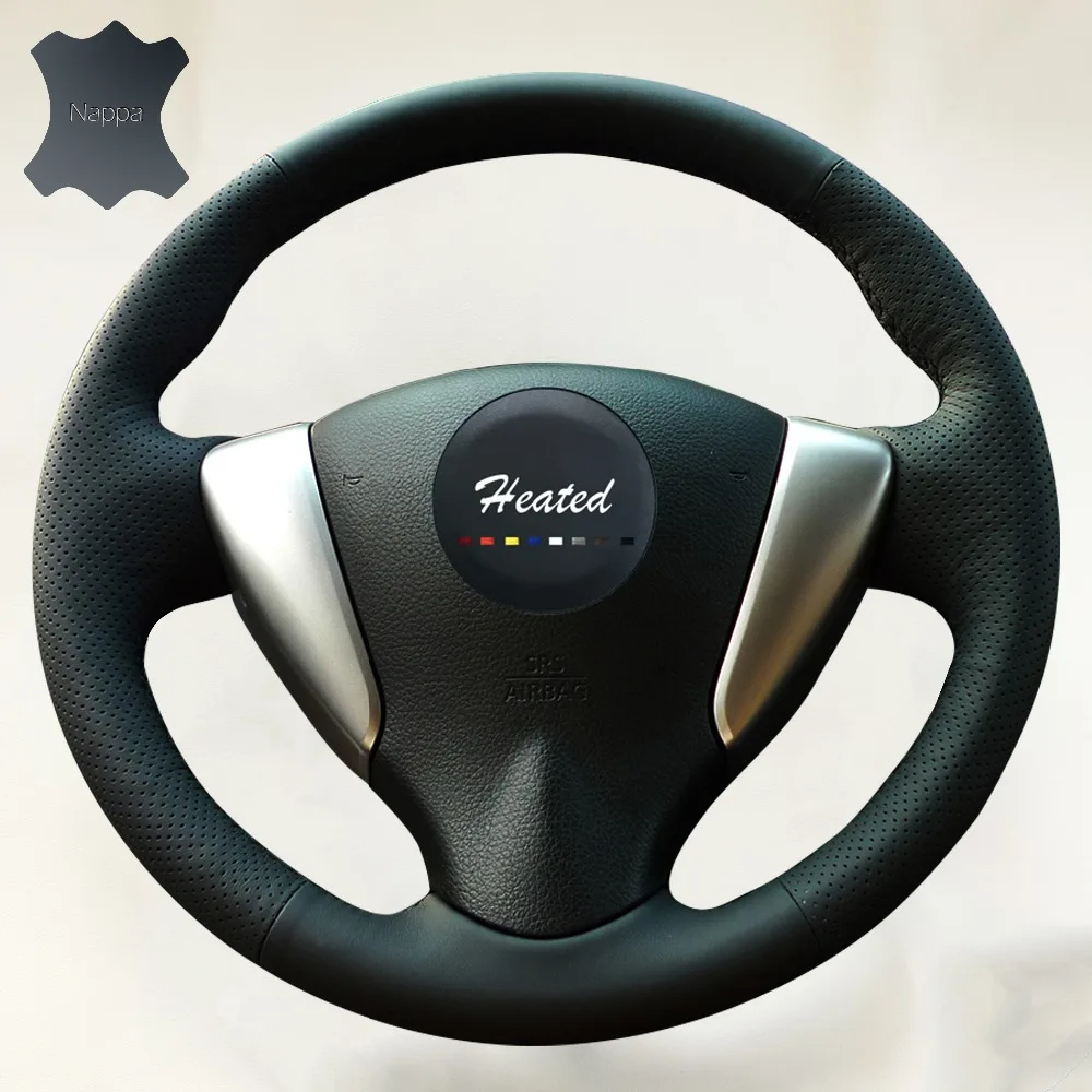

Оплетка на руль Nappa из натуральной кожи для Nissan Teana Altima 2013-2016 X-Trail QASHQAI Rogue Sentra Tiida