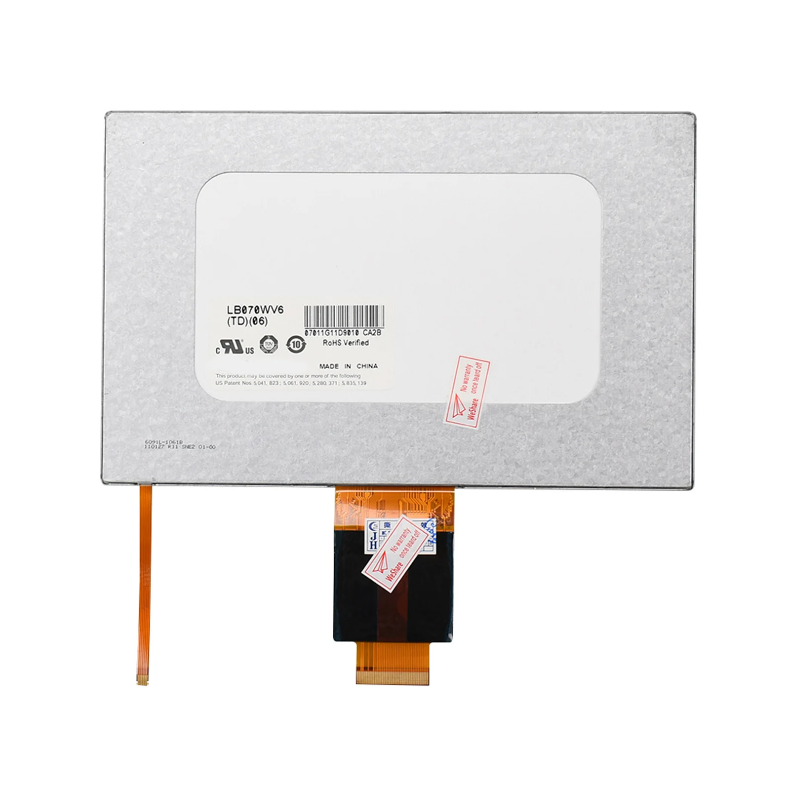 Untuk LG Display 7 Inci LB070WV6-TD06 Digitizer Pengganti Panel Display Layar LCD