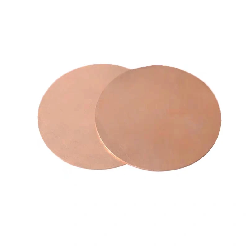 Copper Plate Sheet 0.8mm to 5mm C11000 ISO Plates High Pure  Cu Tablets Strip Shim Thermal Pad DIY Customized CNC service