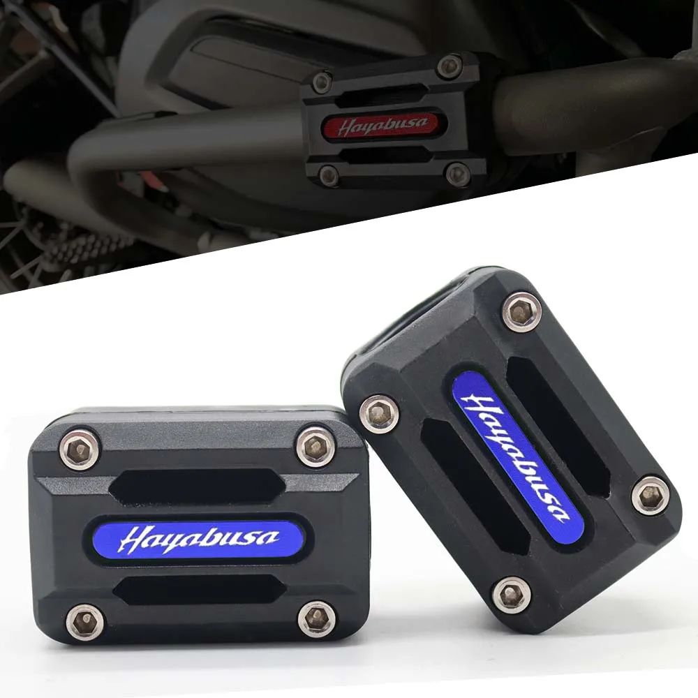 

For SUZUKI HAYABUSA GSX1300R GSXR1300 22/25/28mm Motorcycle Engine Crash Bar Protection Bumper Decorative Guard Block