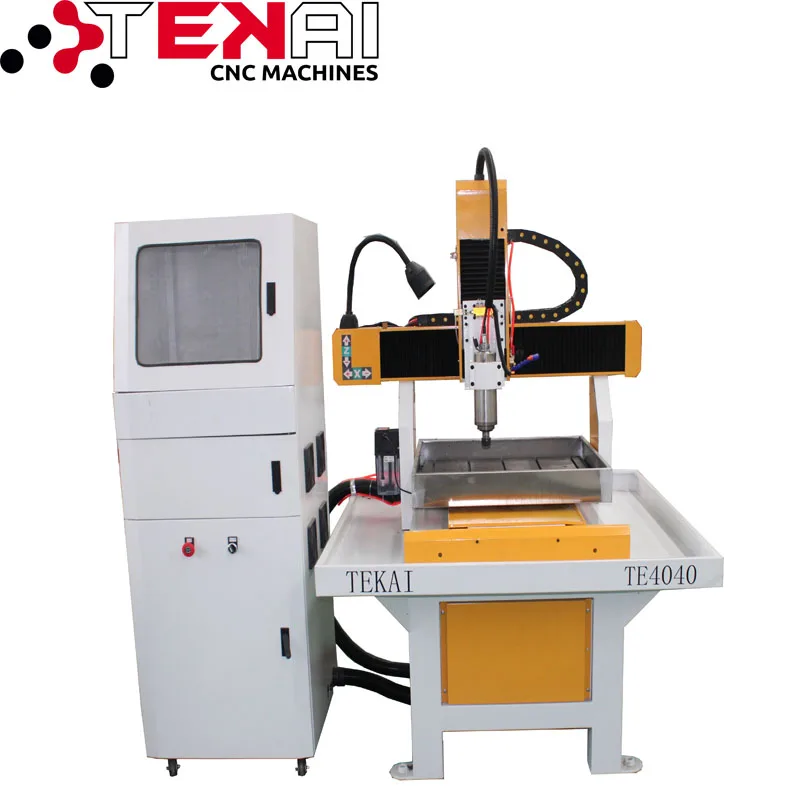 TEKAI mini cnc router soft metal engraving machine 4040 6060 cnc shoe mould machine 3d stl models