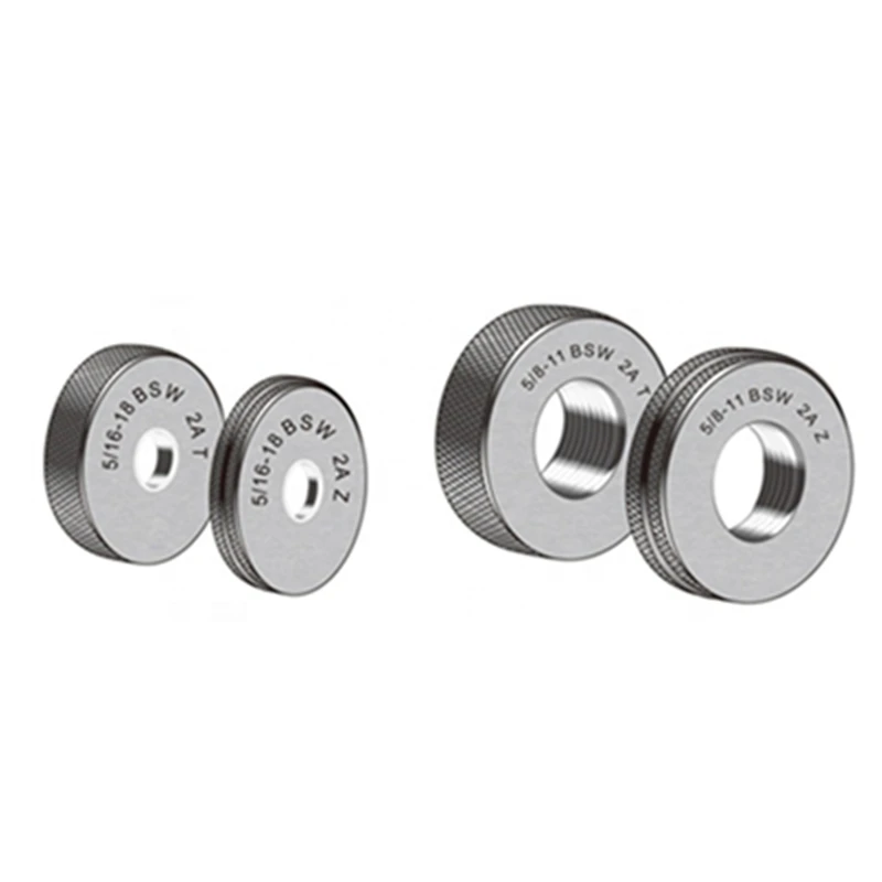 BSW ด้ายแหวน Gauge Taper ท่อแหวน Gauge Go Nogo วัด Gauges เครื่องมือ