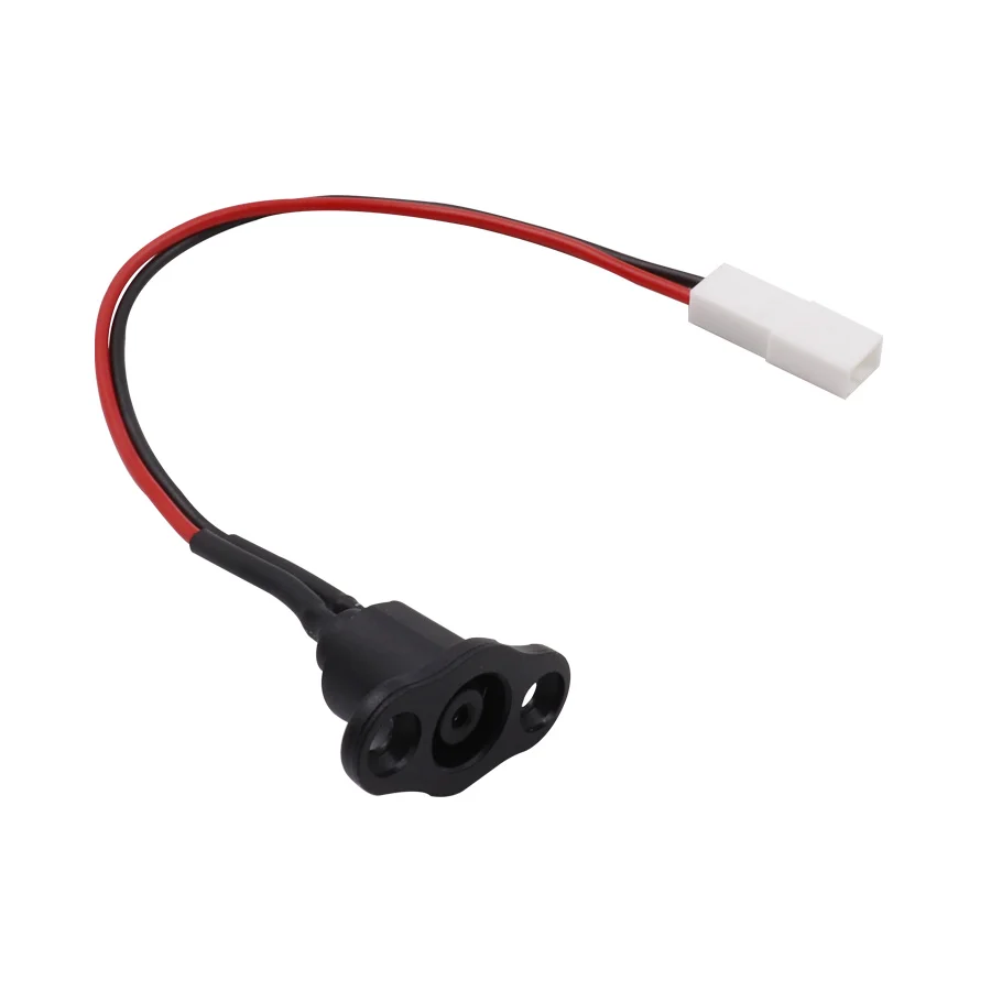 Power Charger Line Interface Charging Hole Cap For Xiaomi Mijia M365 Electric Scooter Dust Plug Cap with Charging Cord Cable