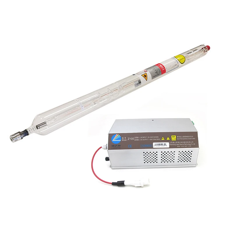 LASERPWR Z100 CO2เลเซอร์แหล่งจ่ายไฟ + RECI T2แก้วชุดหลอด110V 220V 90W-120W เลเซอร์ตัด/แกะสลักอุปกรณ์เสริม