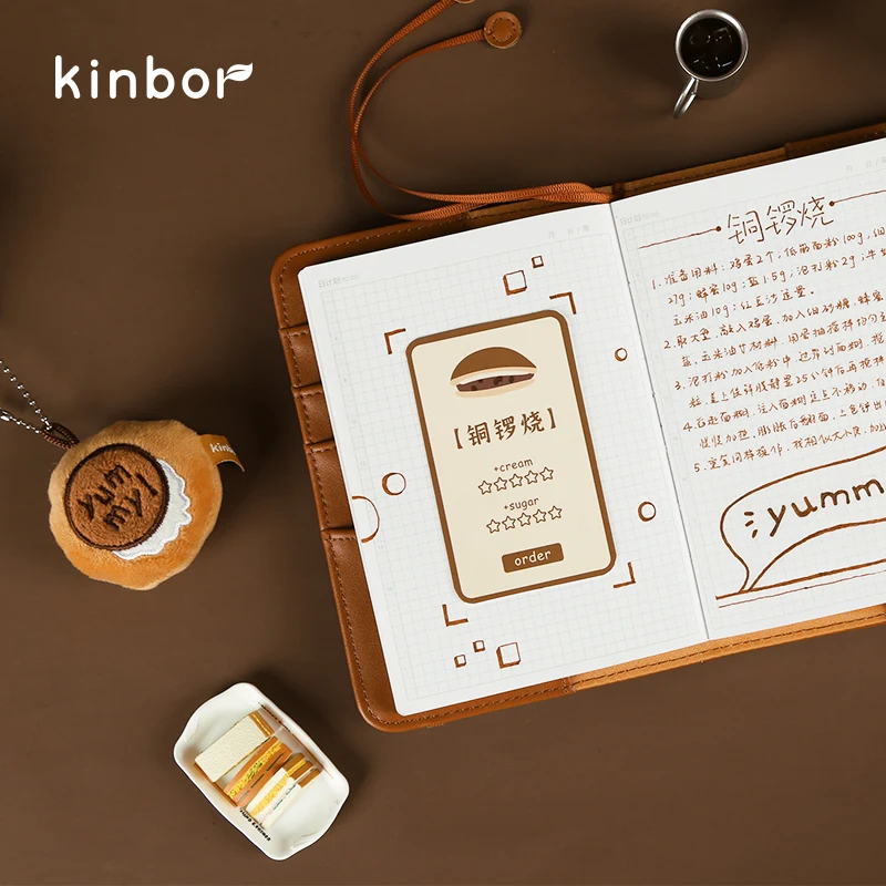 Youpin Kinbor A6 Notebook Kawaii Cute Journals Handbook блокнот Weekly Planner ежедневник for Student School Stationery Supplies