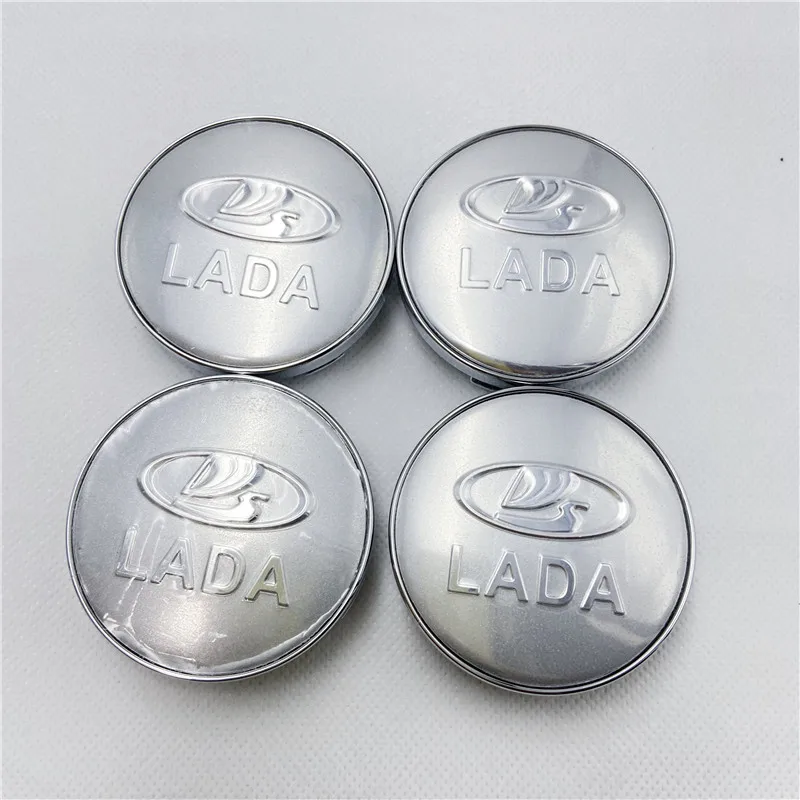 4PCS 60mm For LADA Car Modified Plastic Wheel Center Cap Hubcaps Auto Accessories Granta Vesta Niva Kalina Priora Parts