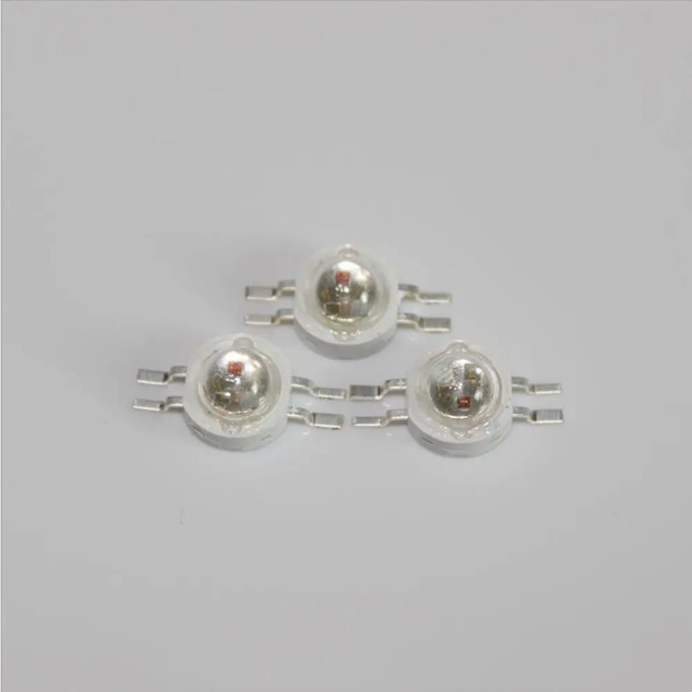 3W 7 colour full color RGB high-power LED Light Beads 6PIN/4PIN