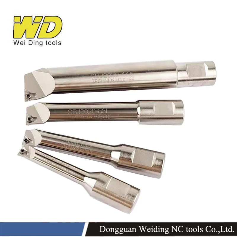 Bore Ferramentas Conjunto para Ajuste Fino, Barras Boring, Centro de Usinagem, Alta Precisão, Pequeno Furo, NBJ16 ou NBH2084