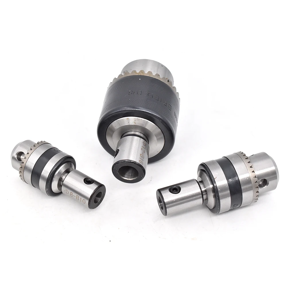 1set collet chuck B10 B12 B16 B18 drill chuck +inner hole 5MM 6MM 7MM 8mm 9mm 10mm 11mm 12mm 14mm  arbor adapter motor shaft