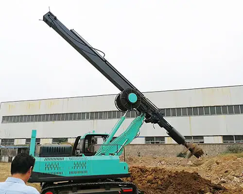 HF-360 Small Full Hydraulic Pile Driving Machine rock rotary drilling rig mine drilling rig