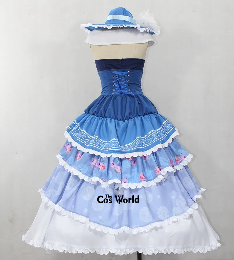 Love Live Ayase Eli Dancing Party Ball Gown Dresses Outfit Anime Customize Cosplay Costumes image 4