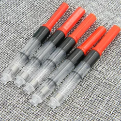 10pcs RED Copper Pen INK 2.6mm CONVERTER Advanced Water storage device pen Refill