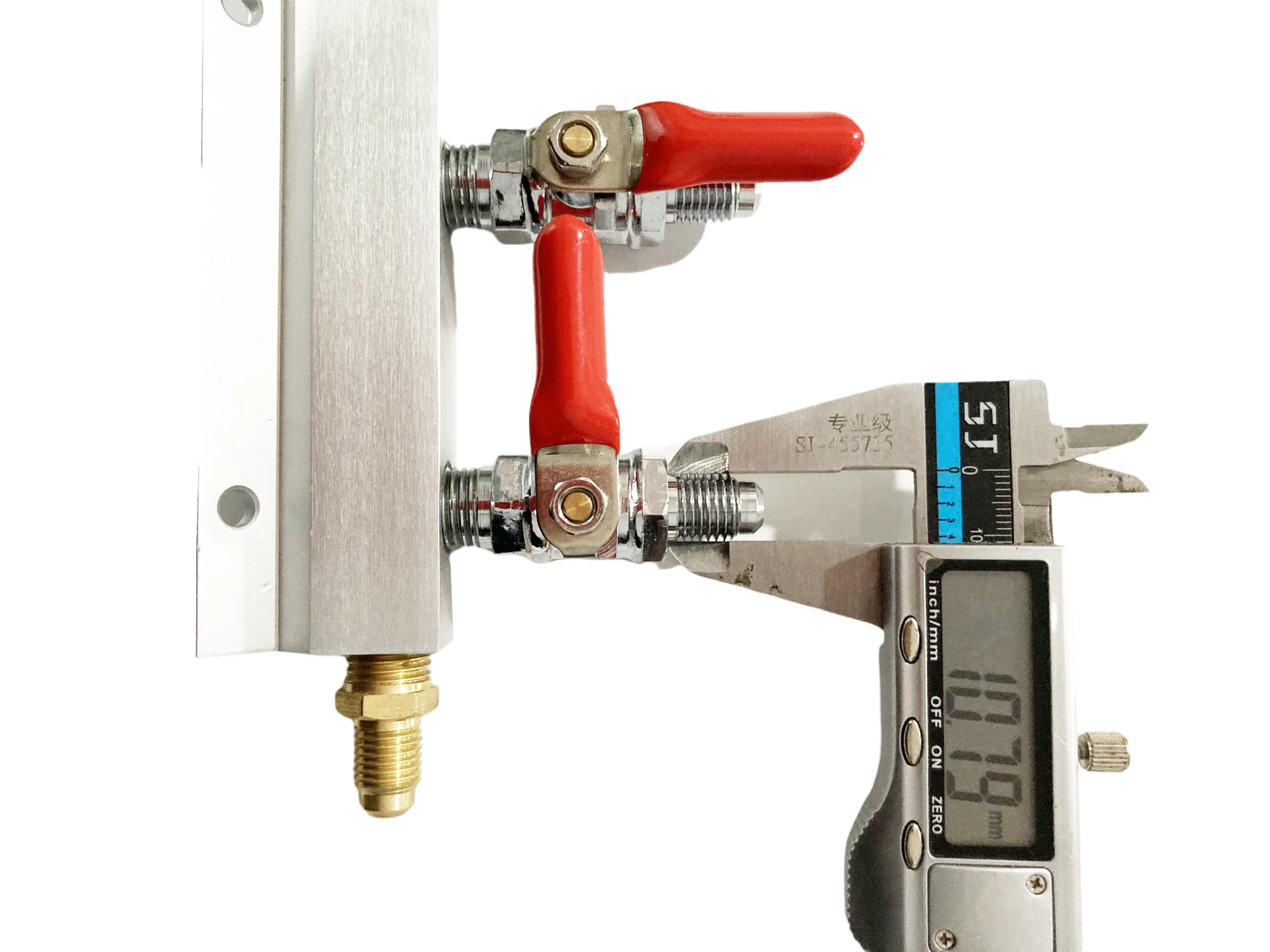 Kegland GAS LINE MANIFOLD SPLITTER 4 WAYS (MFL THREAD) home brew