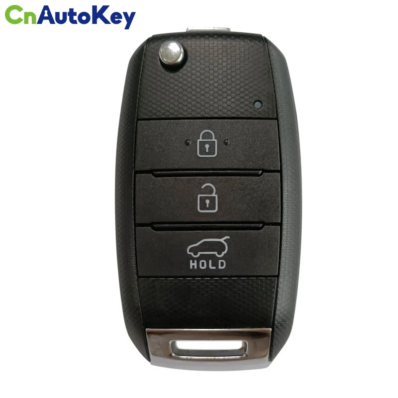 CN051136 For KIA Sorento 2015-2019 Genuine Flip Remote Key 3 Buttons 433 MHz TIRIS DST80 Chip FCCID OKA-910T 95430-C5211/C5210