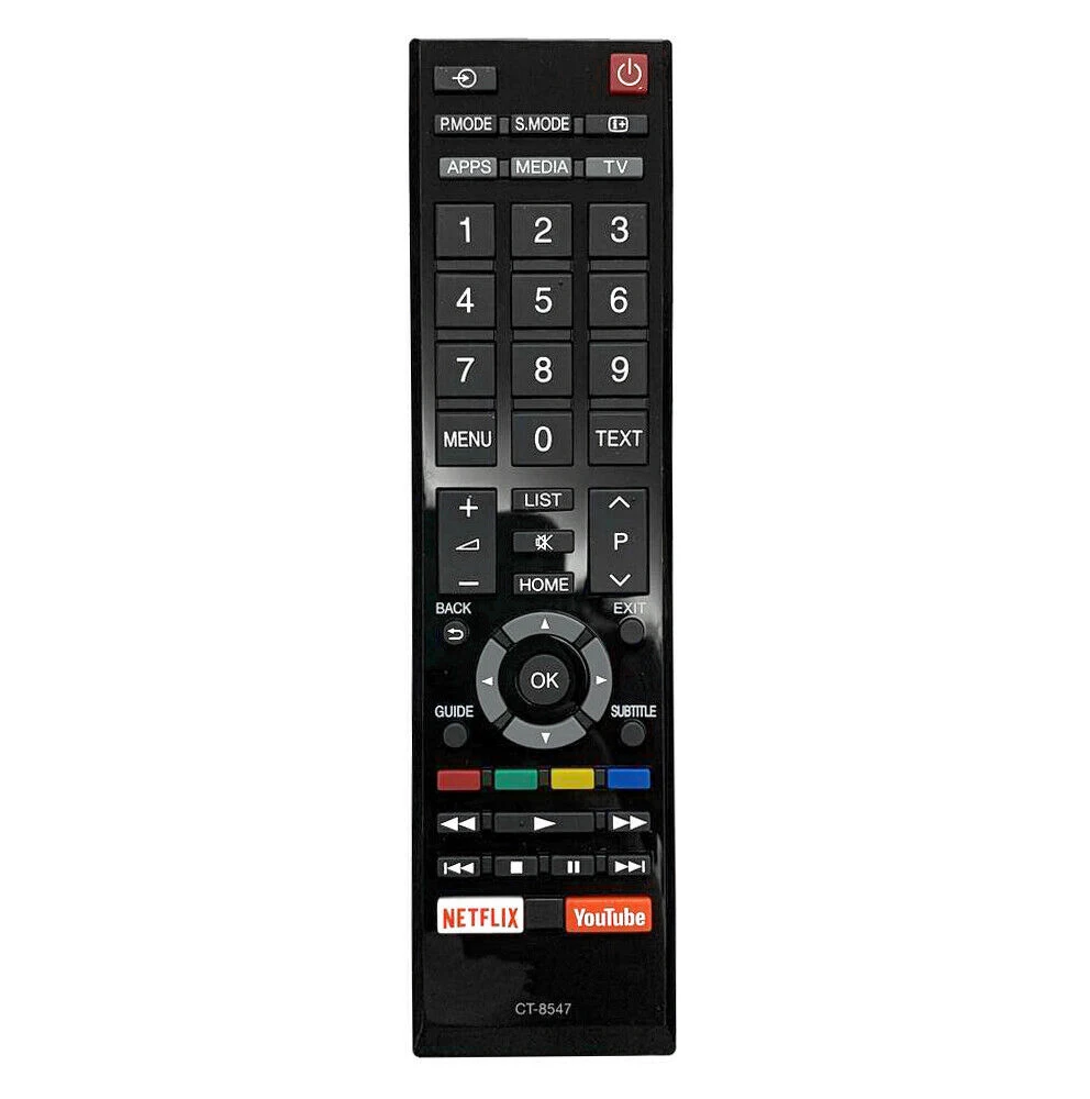 New CT-8547 For Toshiba LED Smart TV Remote Control 49L5865 55U5865 49L5865 49L5865EV 49L5865EA 49L5865EE Replacement