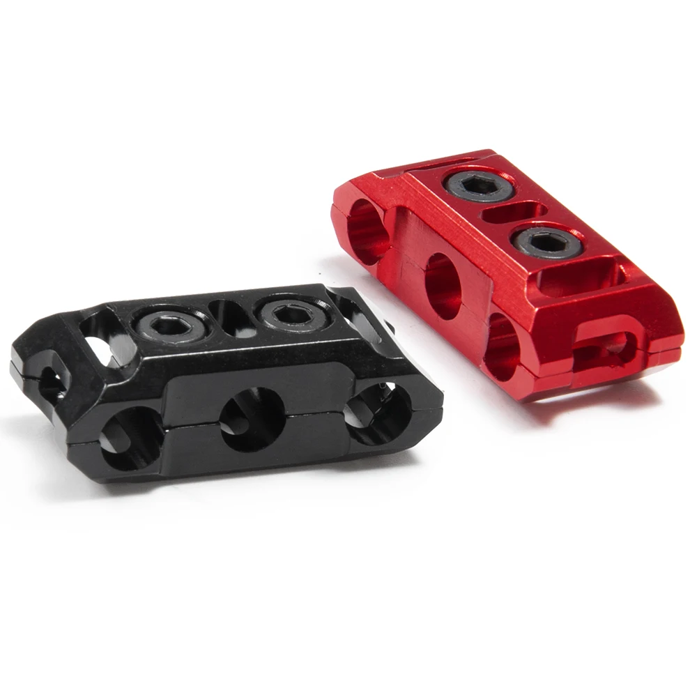 YEAHRUN ESC Gestore cavi motore Fibbia a morsetto fisso per cavi Previene gli strumenti di clip di linea aggrovigliati per auto modello RC