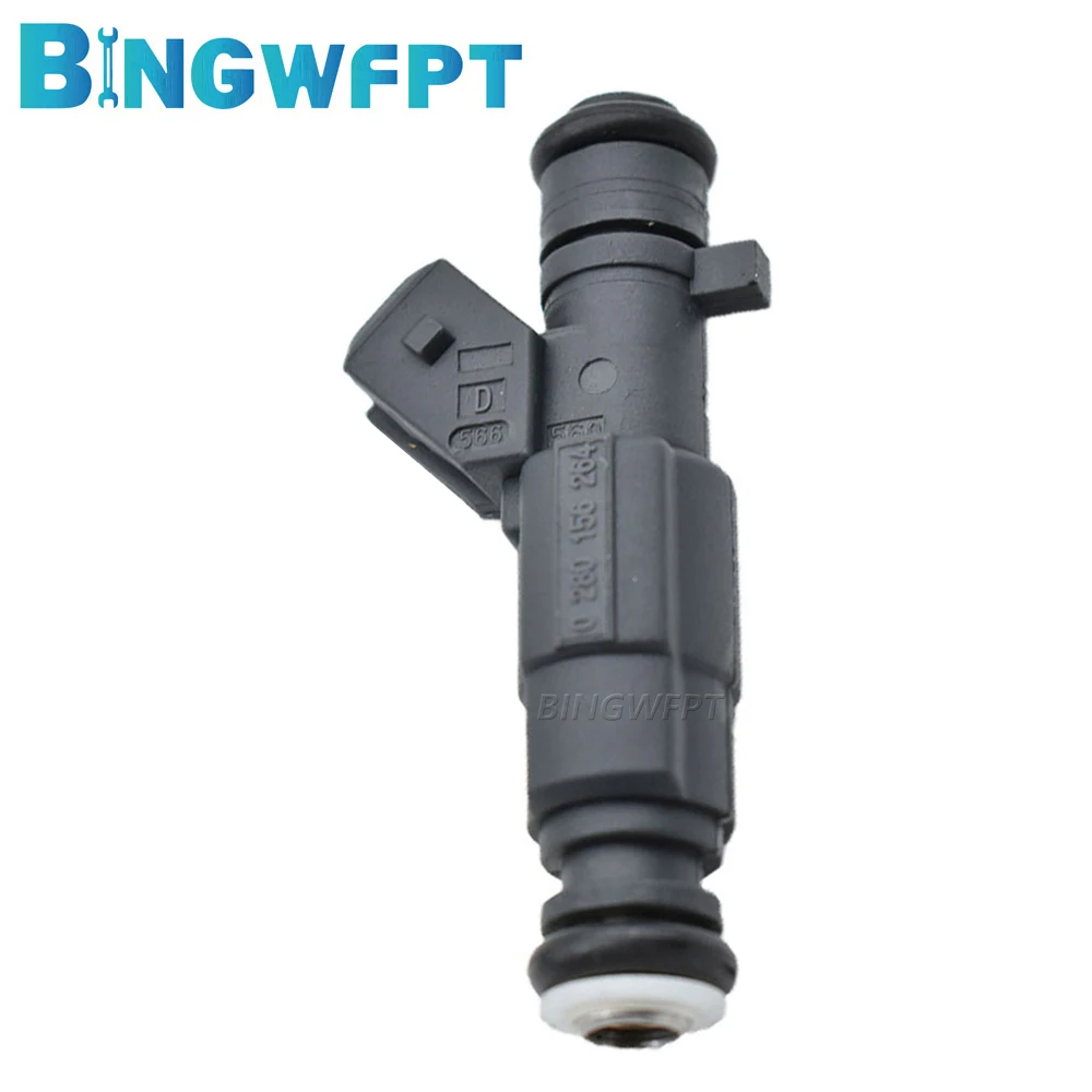 4X 100% Working Fuel Injector 0280156264  0280 156 264 For Tiggo A5, T11 injectors CHERY QIYUN 3 2.0 TIGGO 1.8 TIGGO 2.0