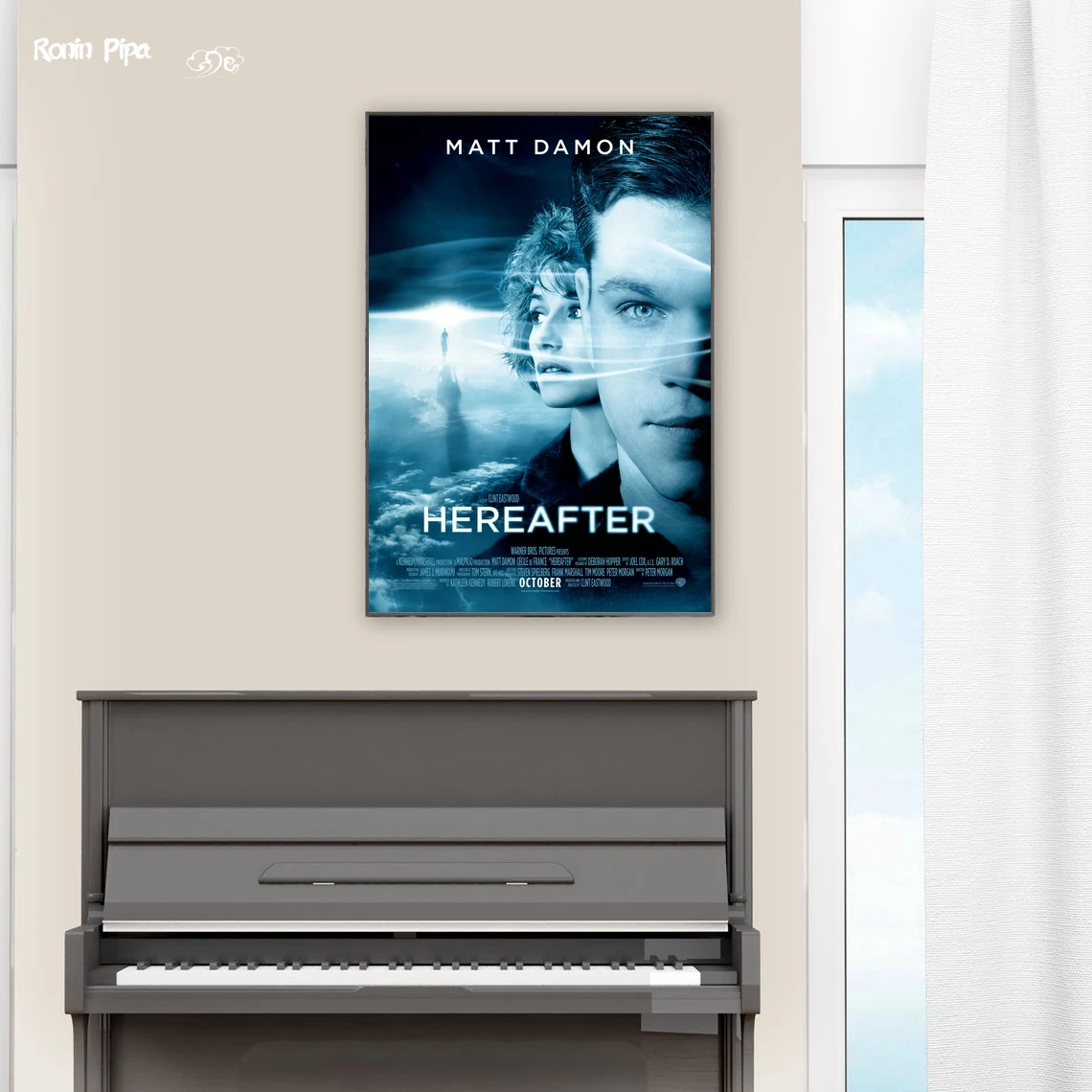 Hereafter Classic Movie Poster Art Print Canvas Painting Wall Pictures Living Room Home Decor (No Frame)