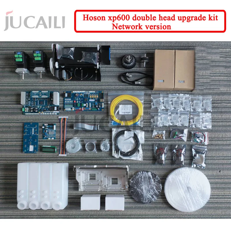 Imagem -02 - Jucaili-kit Completo de Conversão de Impressora a Grande Kit para Converter Impressora Hoson Network Board Epson Dx5 Dx7 em Xp600 Dual Head