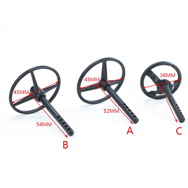 1PCS Metal RC Car Steering Wheel for 1:10 RC Crawler Car Axial SCX10 90046 WRAITH RR10 Traxxas TRX4 Defender RC4WD D90 D110 TRX6