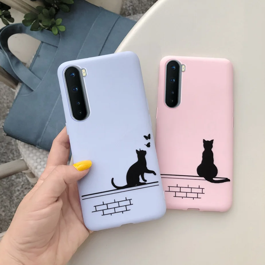 For OnePlus Nord Case AC2001 AC2003 Soft TPU Shockproof Back Cover For OnePlus Nord Phone Cases 6.44\'\' One Plus 8 Nord 5G Bumper