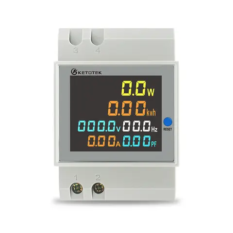 AC Voltage and Current Power Meter 80-300V 0-100A KETOTEK