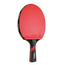 Ping Pong Racket Carbon Blade Double Pimple #6