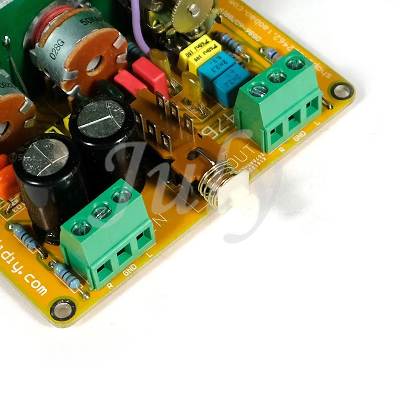 Passive attenuation tone volume and other loudness controller tone board, Sanyo M9998K line, LG147B