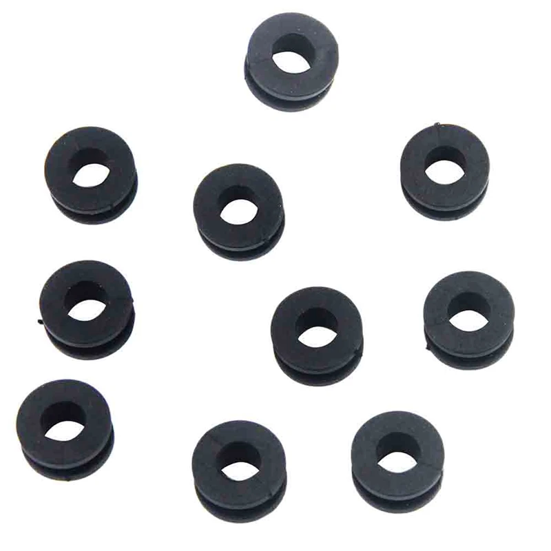 10 Piece Rubber Grommets Motorcycle Fairings For Honda Cbr 954 929 600 1000 Suzuki Gsxr Kawasaki Ninja Zx-6R Yamaha Yzf R1 R6