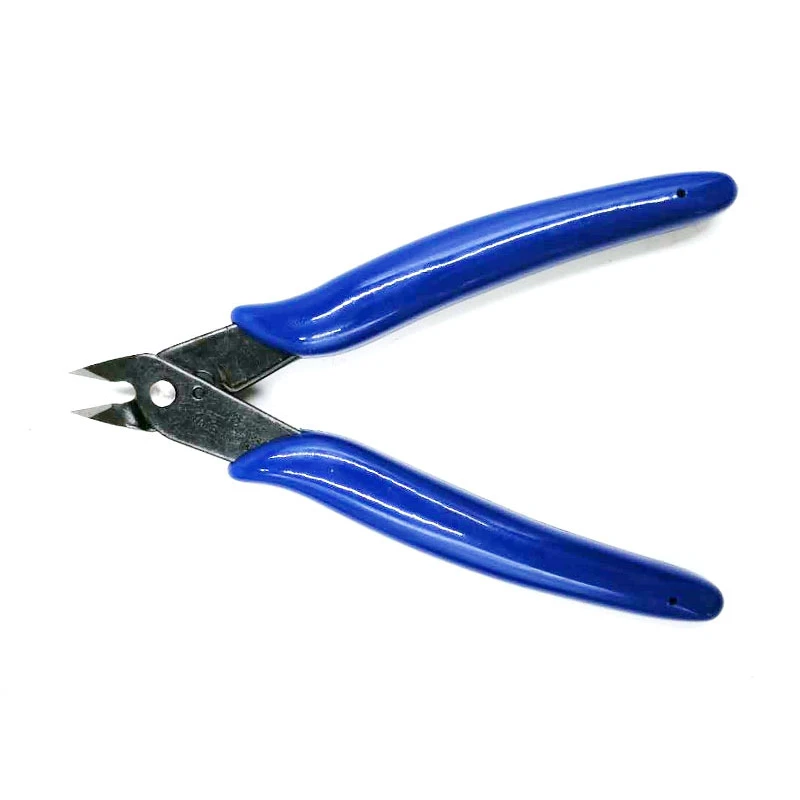 1Pcs 170เส้นทแยงมุมคีมสายไฟ Cutters ตัดด้านข้าง Snips Flush Pliers Nipper เครื่องมือ Alicate Wire Stripper