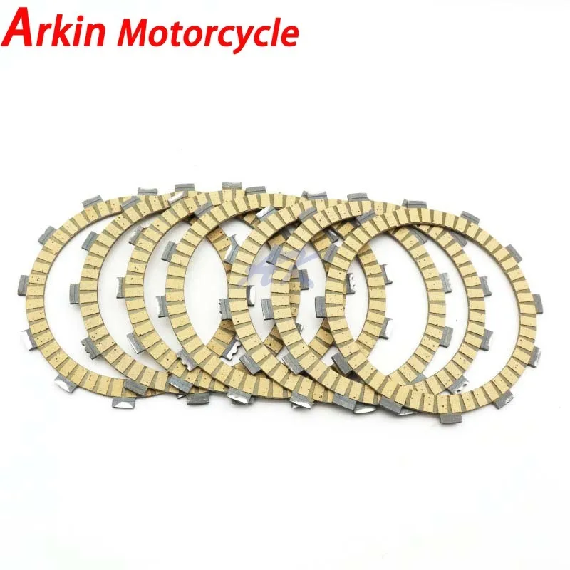 Suitable for Yamaha MT 07 FZ 07 FZ8 FZ8N WR250 YZ250 Vstar XVS650 Clutch plate Clutch plate Steel plate Friction plate