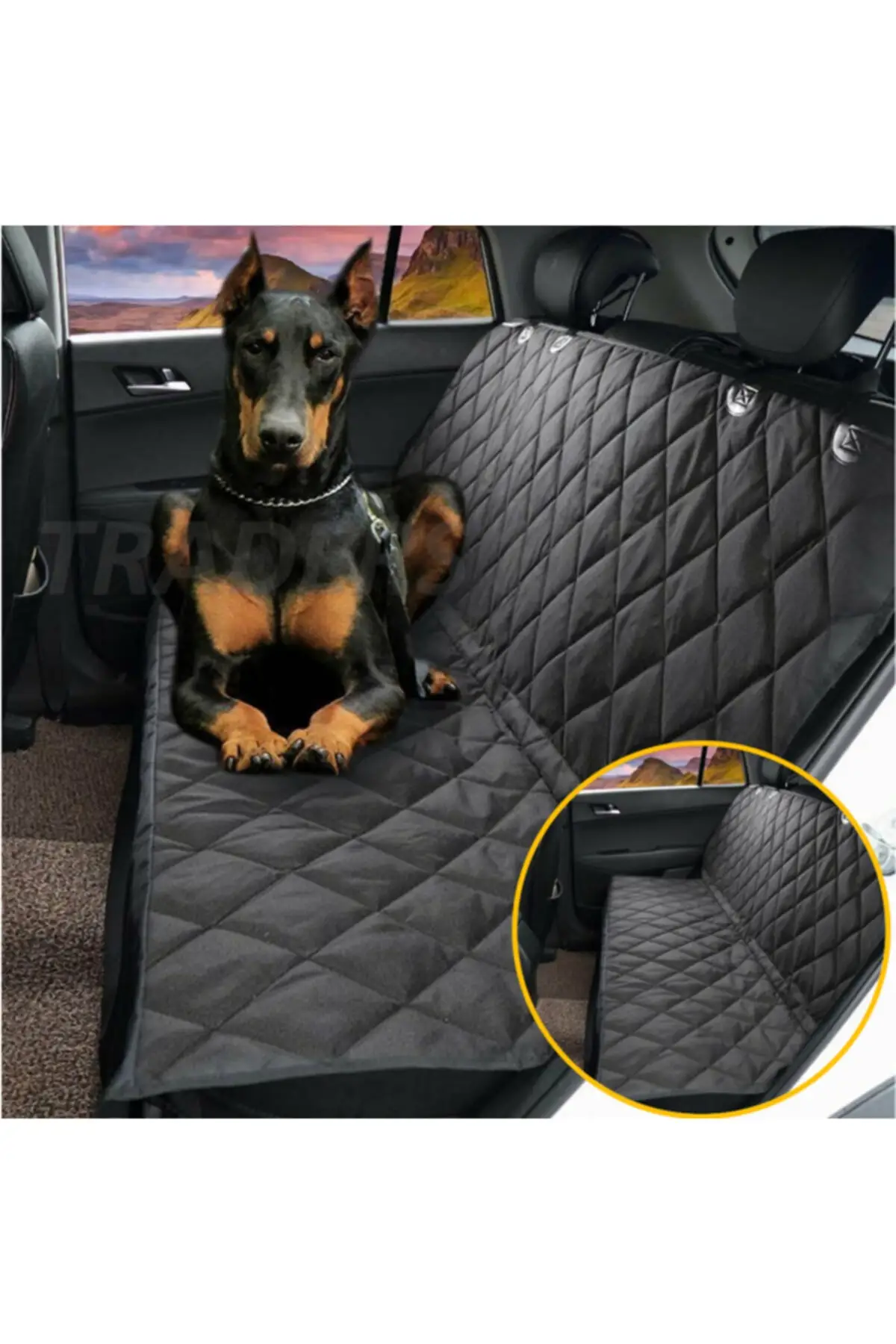 Seat Liquid Waterproof Fabric Car Auto Vehicle Back Seat For Cat Dog Seat Cover Case